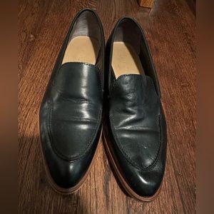 Everlane Black Leather Loafers